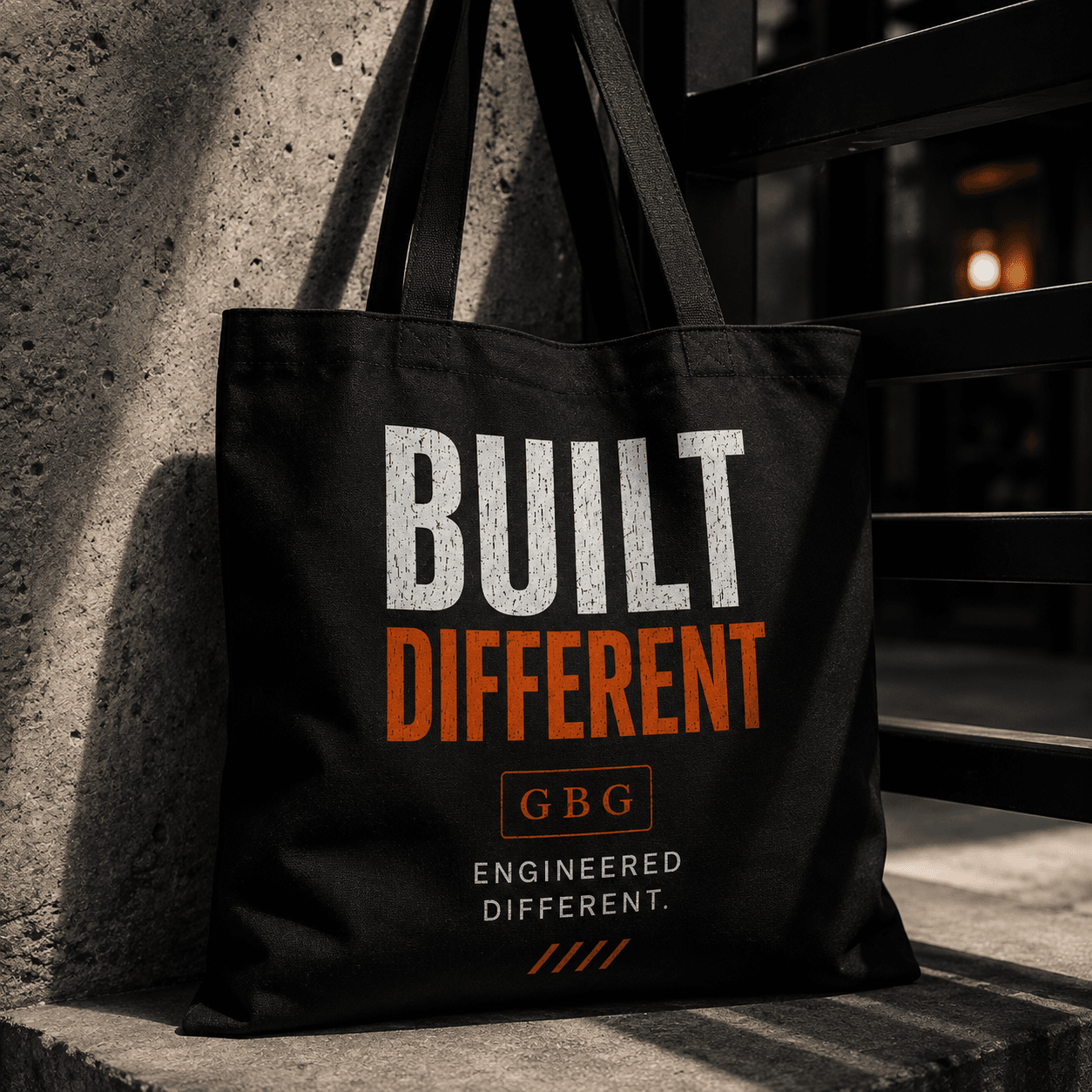 Built Different Canvas Tote