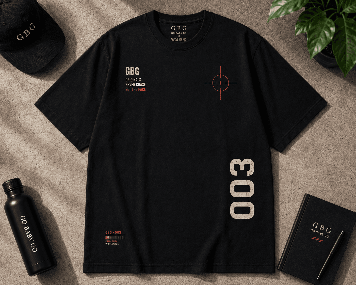 Originals Never Chase Oversized Tee