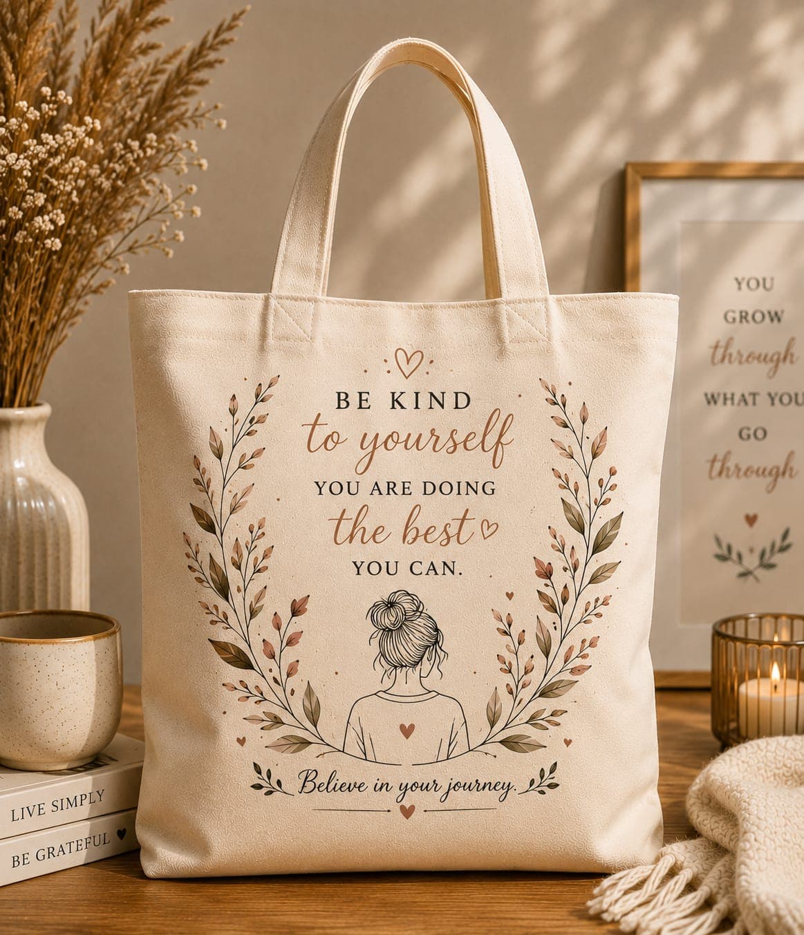 Personalized Message Tote Bag