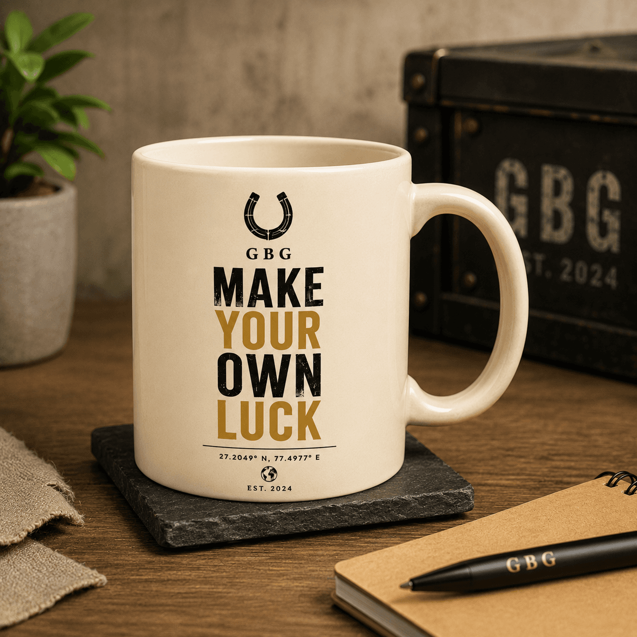 Urban Rebels Ceramic Mug — Make Your Own Luck