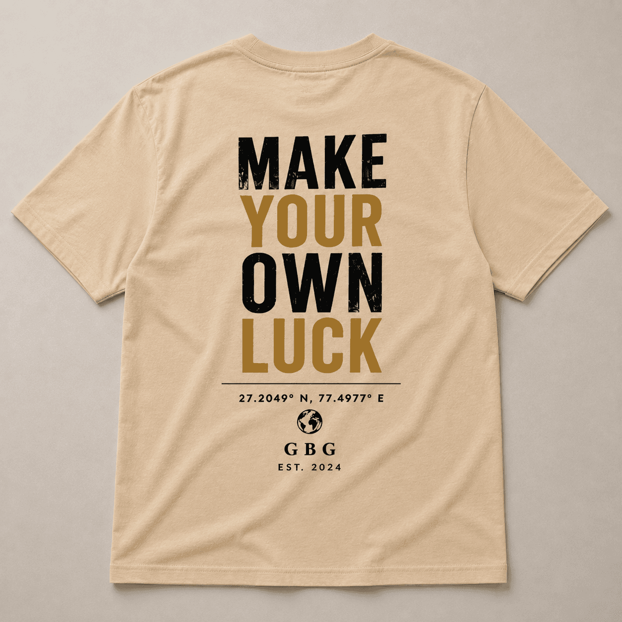 Urban Rebels Oversized Tee — Make Your Own Luck