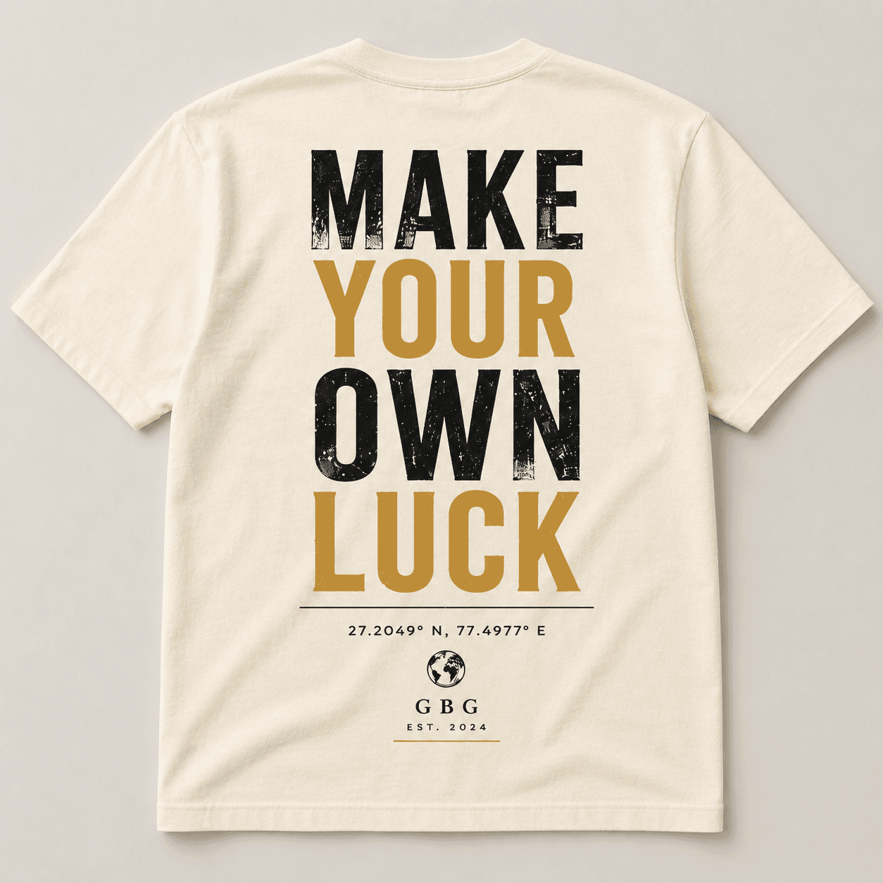 Urban Rebels Oversized Tee — Make Your Own Luck