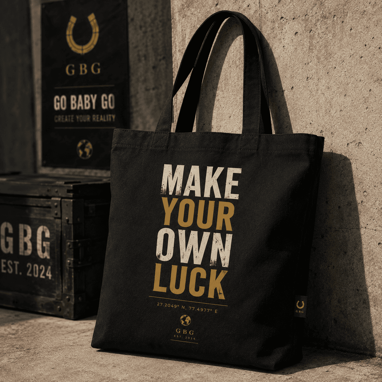 Urban Rebels Canvas Tote — Make Your Own Luck