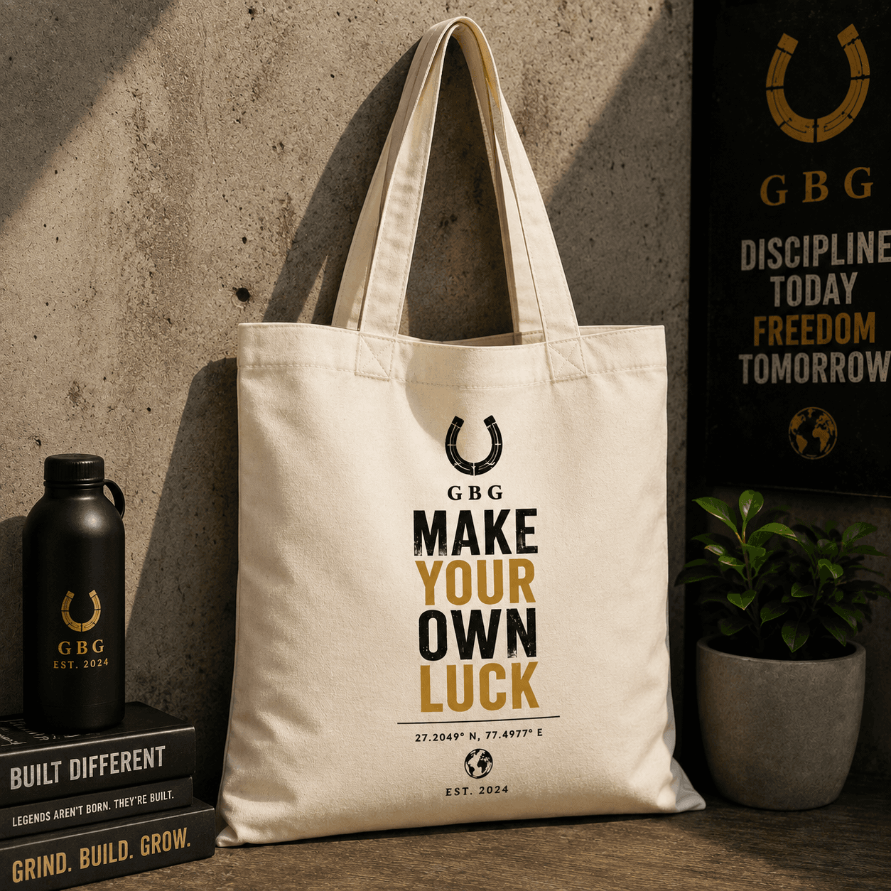 Urban Rebels Canvas Tote — Make Your Own Luck